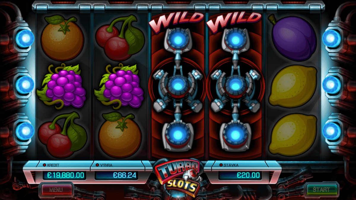 Ukážka Wildu v Turbo Slots od Apollo Games
