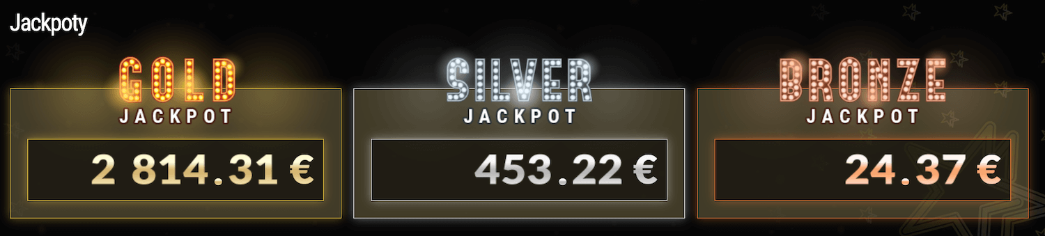 Multilevel platformový jackpot v DoubleStar Casino